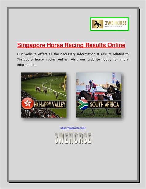 singapore horse results|Singapore Horse Race Results .